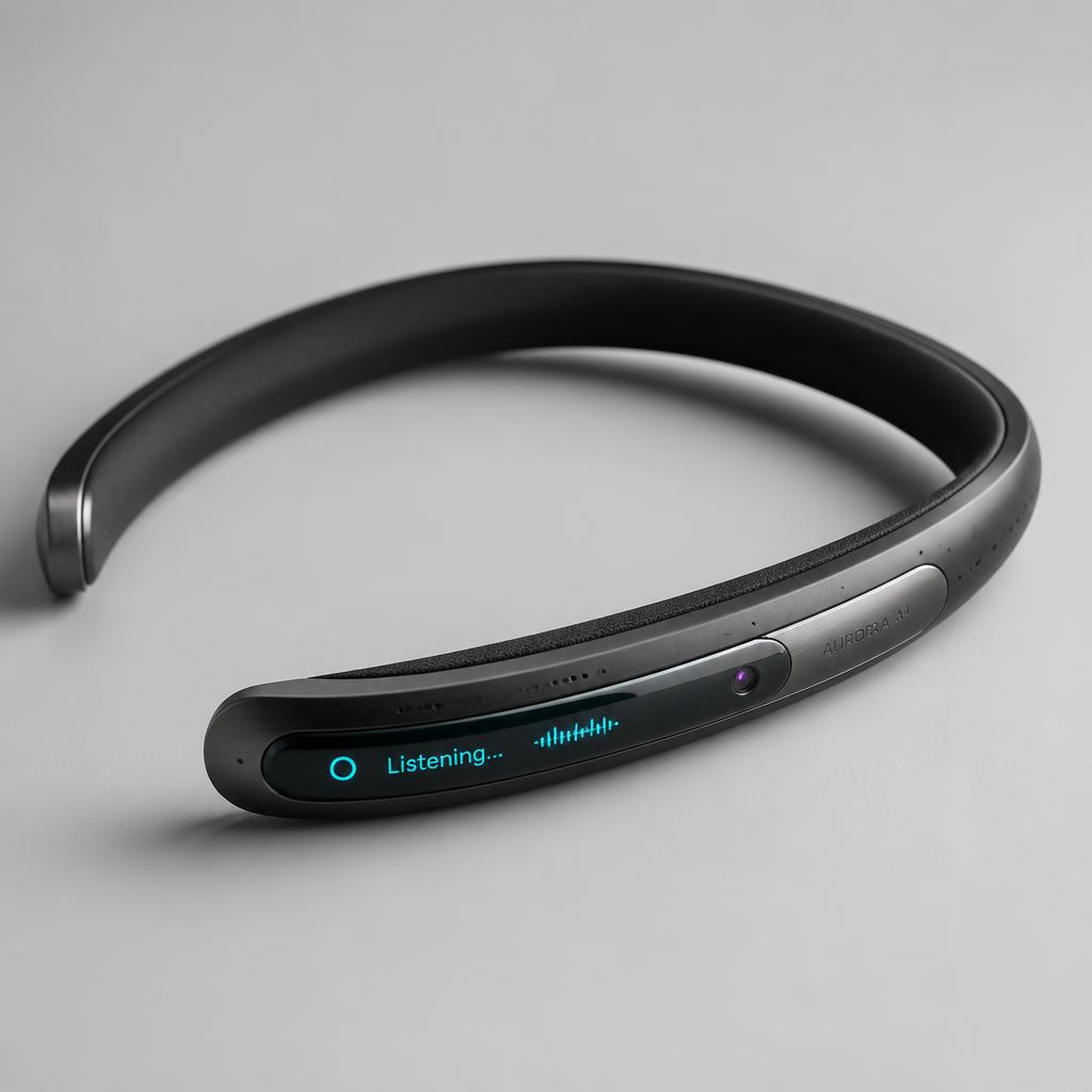 Aurora Halo - Always-On AI Neckband