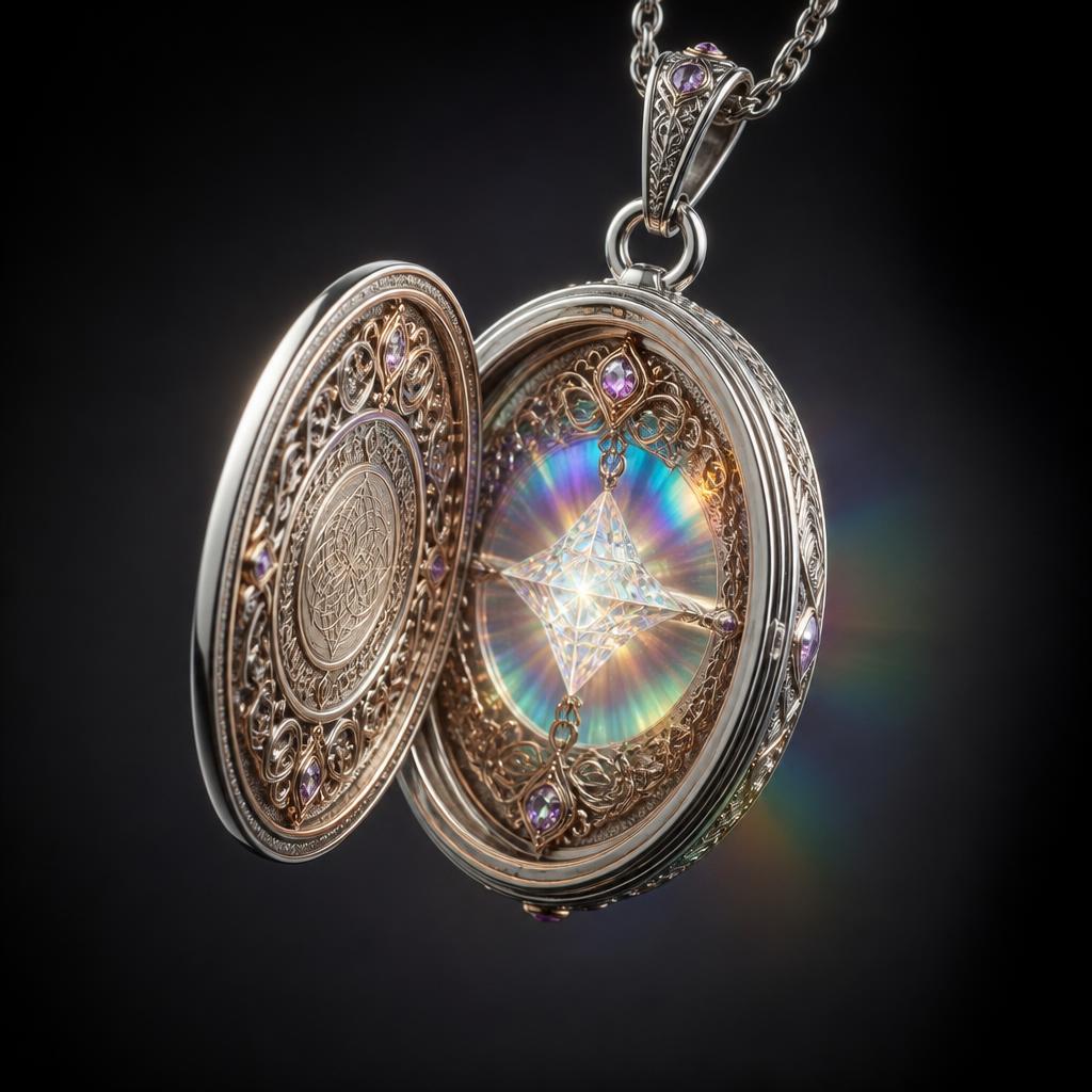 AuraMax Locket - Wearable Aura Magnifier