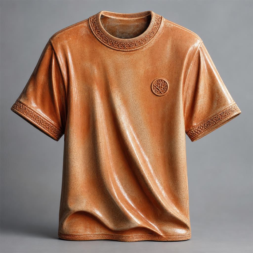 ClayTee Haute Couture - Glazed Ceramic T-Shirt