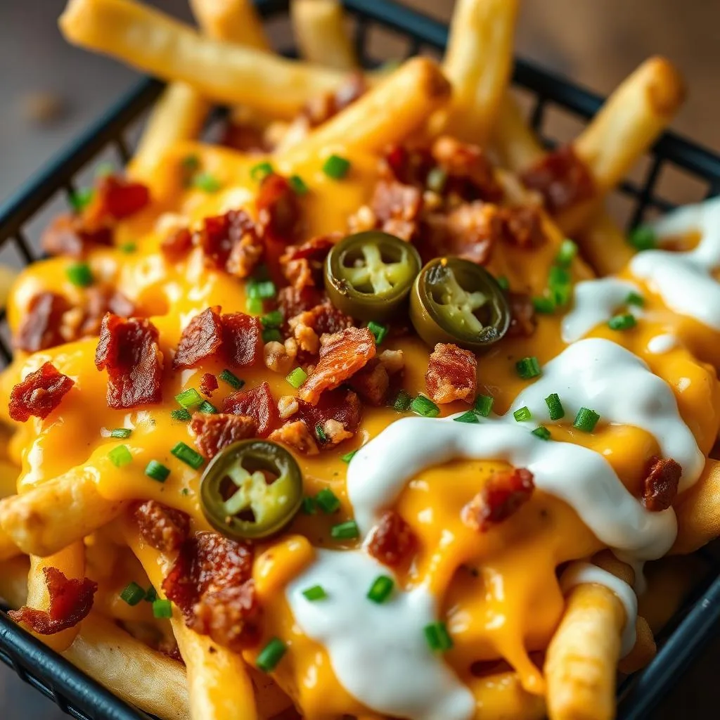 Loaded Cheese Fries Forever