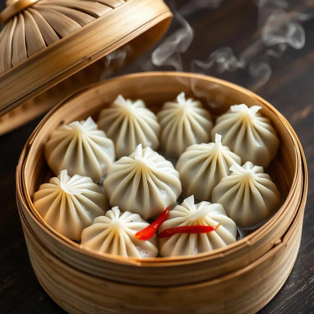 Steamed Veg Momo Meditation