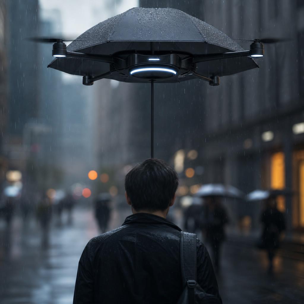 SkyShade X1 - Autonomous Follow-Drone Umbrella